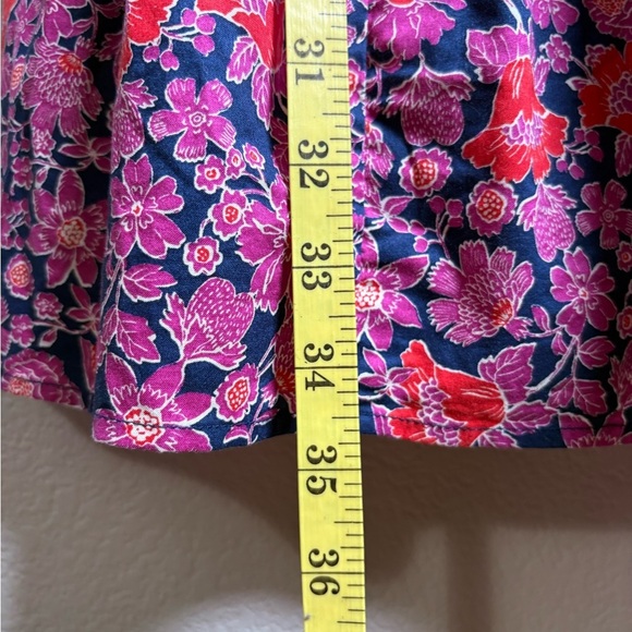 Sundry for Evereve Wear Anywear Poplin Cotton Tiered Mini Dress with Pockets. - Picture 12 of 12